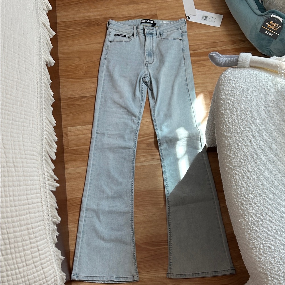DKNY Light Blue Flare Women's Jeans